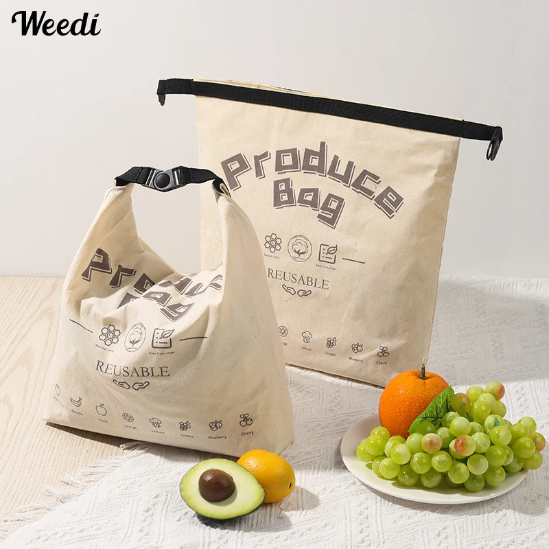 Sac de conservation alimentaire réutilisable