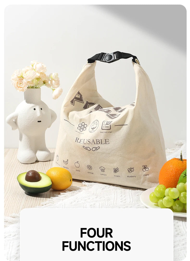 Sac de conservation alimentaire réutilisable