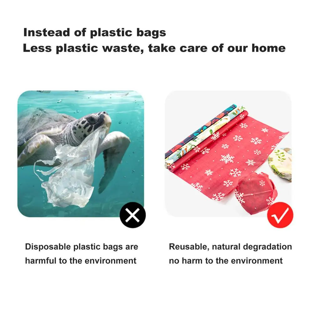Emballages alimentaires réutilisables et écologiques a la cire d'abeille Bee Wrap